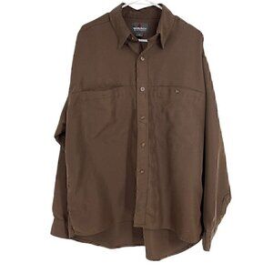 Woolrich Elite series Discreet Carry Long Sleeve Shirt Faux Suede Large CCW
